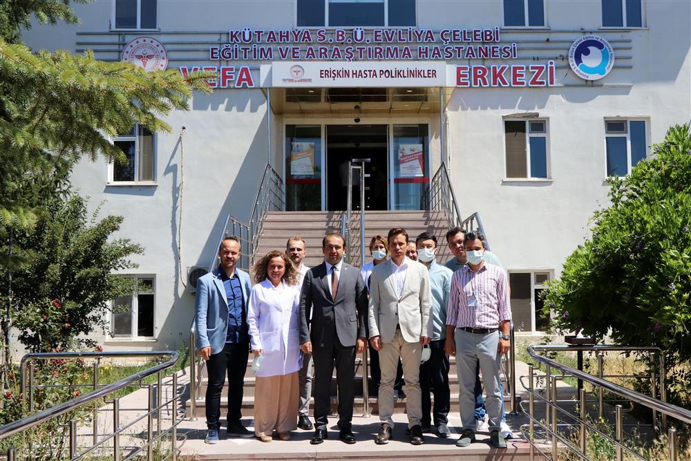 İl Sağlık Müdürü Dr. Eser ŞENKUL; Vefa Psikiyatri Merkezi'ni Ziyaret Etti