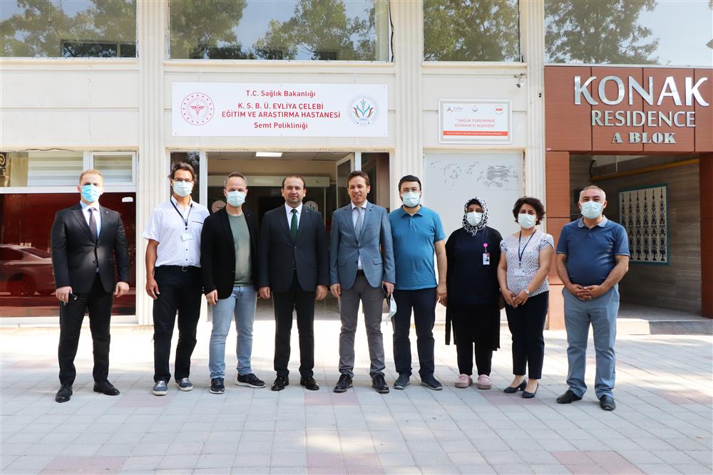 İl Sağlık Müdürü Dr. Eser ŞENKUL; KSBÜ Evliya Çelebi Eğitim ve Araştırma Hastanesi Semt Polikliniğini Ziyaret Etti